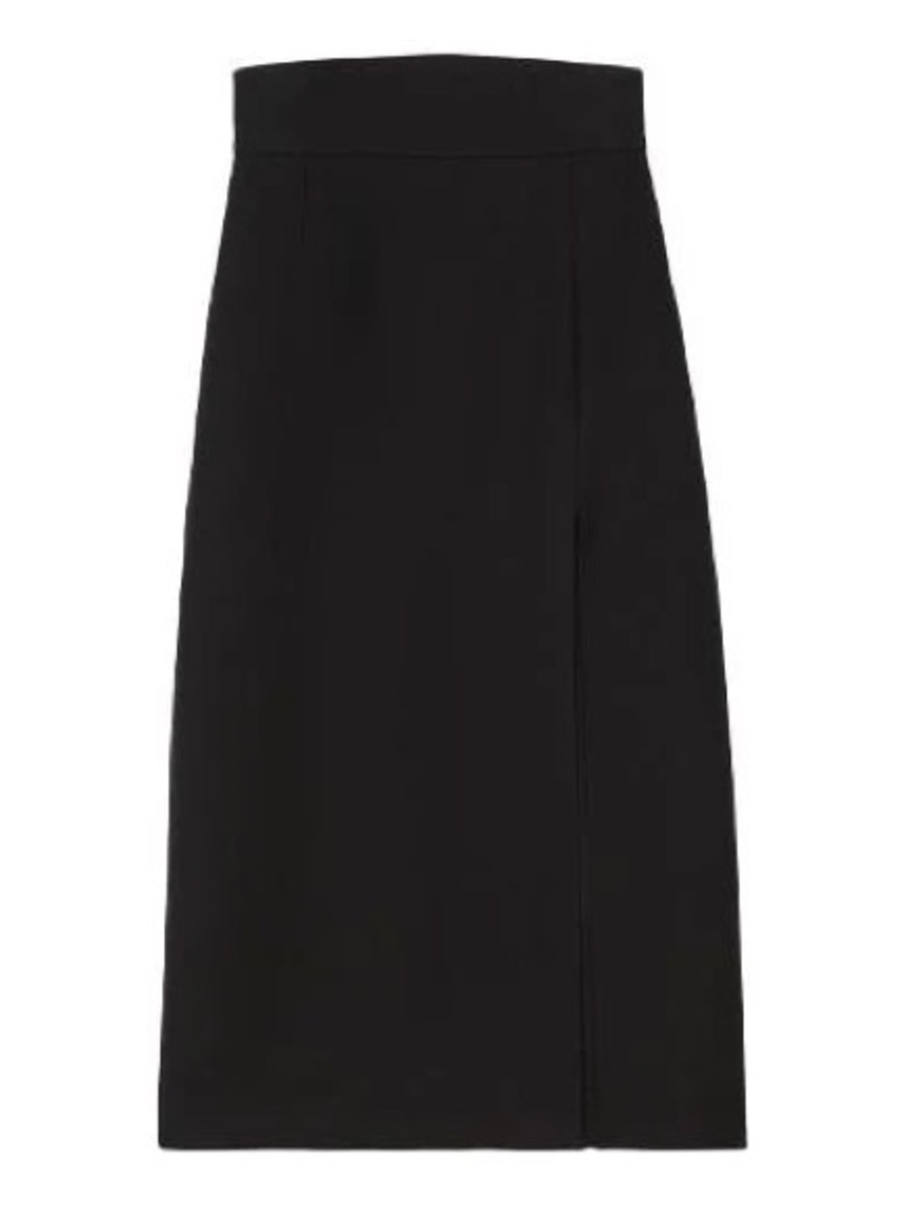 Gucci Black Wool/Silk Midi Pencil Skirt